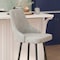 Flash Furniture BR 30" LeatherSoft Stools with Chrome Accents, 2PK SY-807-30-GY-GG - alternate 7